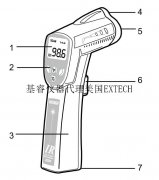EXTECH 42530宽范围红外温度计技术参数
